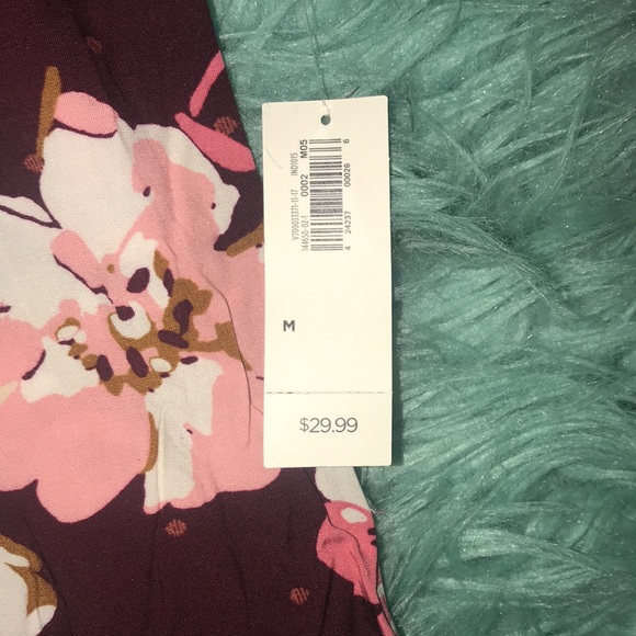 NWT Old Navy floral sleeveless mini dress | size M - Picture 5 of 7